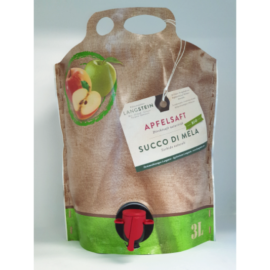 Bio-Apfelsaft gelb 3l Beutel