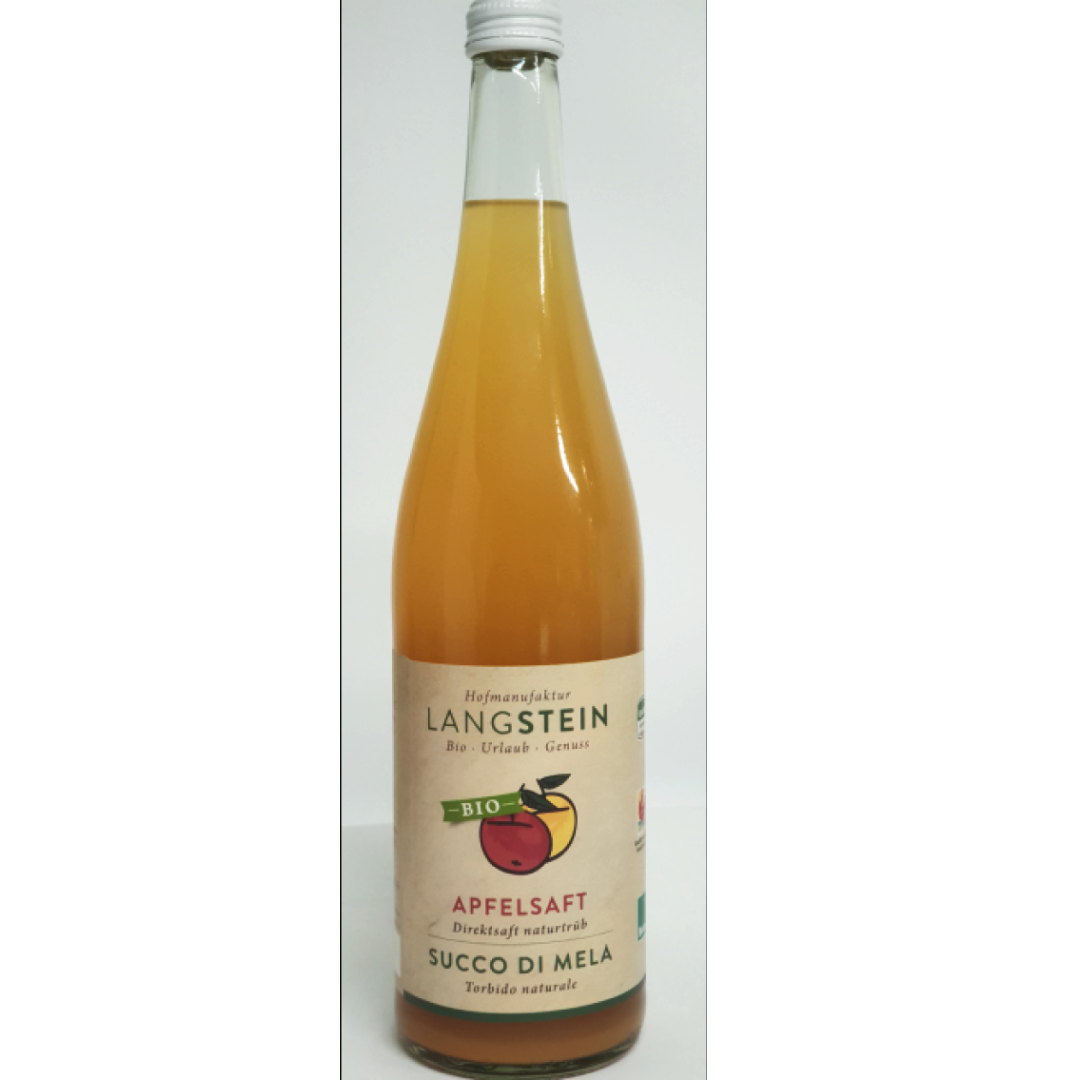 Bio-Apfelsaft gelb 0,75l Flasche